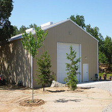 Structural Steel Construction Prefab Warehouse Garage